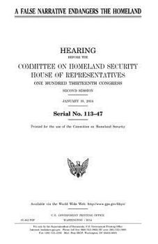 Paperback A false narrative endangers the homeland Book