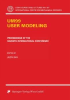 Paperback Um99 User Modeling: Proceedings of the Seventh International Conference Book