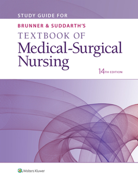 Paperback Study Guide for Brunner & Suddarth's Textbook of Medical-Surgical Nursing Book