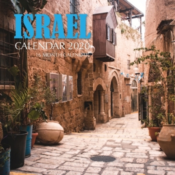 Paperback Israel Calendar 2020: 16 Month Calendar Book