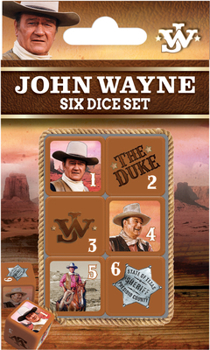 Board Game John Wayne Dice Set Book