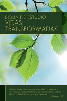 Hardcover Biblia de Estudio: Vidas Transformadas [Spanish] Book