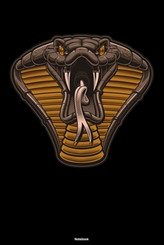 Paperback Notebook: Deadly Snake Journal King Cobra Reptile Composition Book Viper Gift Book