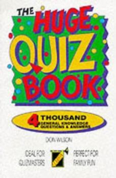 Paperback The Huge Quiz Book