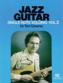 Paperback Jazz Guitar Single Note Soloing, Volume 2 Book