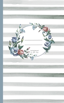 Paperback Notes &#10045; The Floral Book No 2 by Hilla May: Notizbuch mit 50 Seiten &#10045; 12,7 x 20,32 cm &#10045; liniert &#10045; Papier: cream &#10045; Co [German] Book