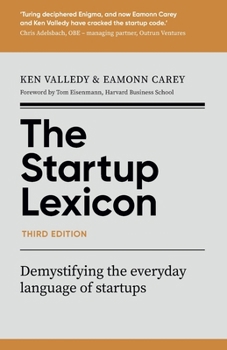 Paperback The Startup Lexicon, Third Edition Book