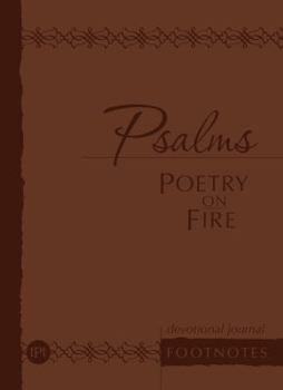 Hardcover Psalms Poetry on Fire: Devotional Journal Footnotes Book