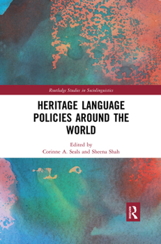 Paperback Heritage Language Policies around the World Book