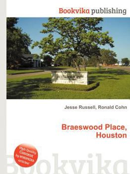 Paperback Braeswood Place, Houston Book
