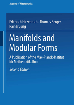 Paperback Manifolds and Modular Forms Book