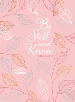 Imitation Leather Be Still and Know (2027 Planner) Faux Ziparound: 12-Month Weekly Planner Book