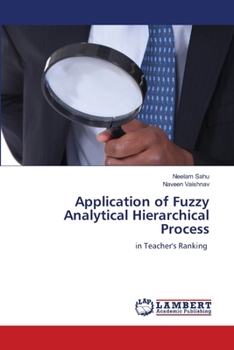 Paperback Application of Fuzzy Analytical Hierarchical Process Book