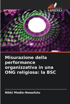 Paperback Misurazione della performance organizzativa in una ONG religiosa: la BSC [Italian] Book