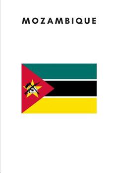 Mozambique: Country Flag A5 Notebook to write in with 120 pages