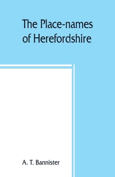 Paperback The place-names of Herefordshire Book