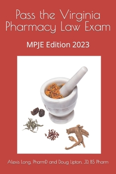 Paperback Pass the Virginia Pharmacy Law Exam: MPJE Edition 2023 Book