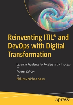 Paperback Reinventing Itil(r) and Devops with Digital Transformation: Essential Guidance to Accelerate the Process Book