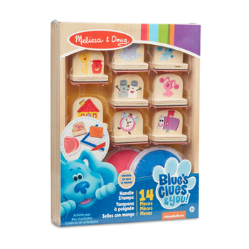 Misc. Blues Clues & You Wooden Handle Stamps Activity Set Book