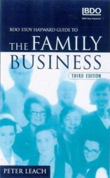 Hardcover Bdo Stoy Hayward Guide to the Family Business Book