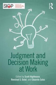 Paperback Judgment and Decision Making at Work Book