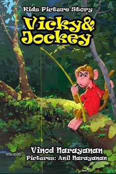 Paperback Vicky and Jockey: Children's picture story book