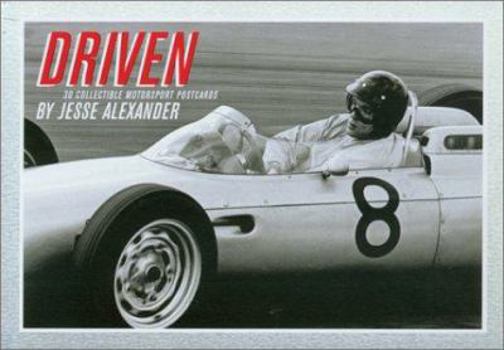 Hardcover Driven 30 Motorsport Postcards Book