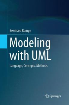 Paperback Modeling with UML: Language, Concepts, Methods Book