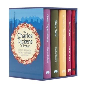 Hardcover The Charles Dickens Collection: Deluxe 5-Book Hardcover Boxed Set Book