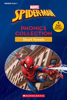 Paperback Spider-Man Amazing Phonics Collection: Short Vowels (Disney Learning Bind-Up) Book
