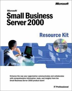 Paperback Microsoft Small Business Server 2000 Resource Kit [With CDROM] Book