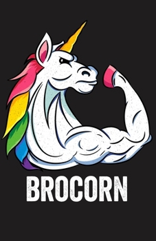 Brocorn: Workout Log Book, (5.5x8.5 in), 120 Pages