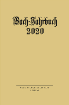 Paperback Bach-Jahrbuch 2020 [German] Book