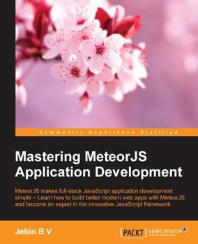 Paperback Mastering MeteorJS Application Development Book