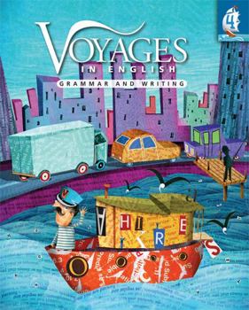 Hardcover Voyages in English Grade 4 Student Edition, Volume 4: Grammar and Writing Book