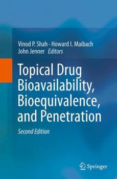 Paperback Topical Drug Bioavailability, Bioequivalence, and Penetration Book