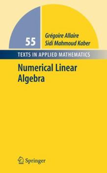 Hardcover Numerical Linear Algebra Book