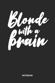 Notebook: Natural Blonde Hair Themed Notebook (6x9 inches) with Blank Pages ideal as a ash- or platinum-blonde hair colour Journal. Perfect as a ... and Girls. Great gift for Kids and Women.
