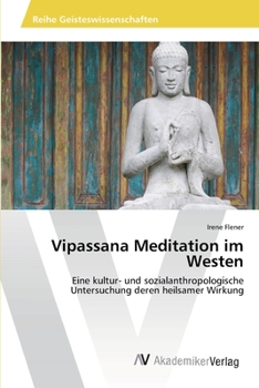 Paperback Vipassana Meditation im Westen [German] Book