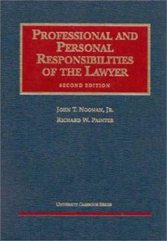 Hardcover Professional and Personal Responsibilities of the Lawyer Book