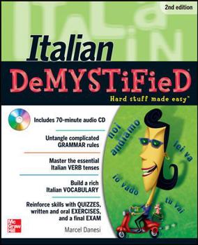 Paperback Italian Demystified [With CD (Audio)] Book