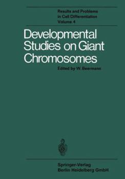 Paperback Developmental Studies on Giant Chromosomes Book
