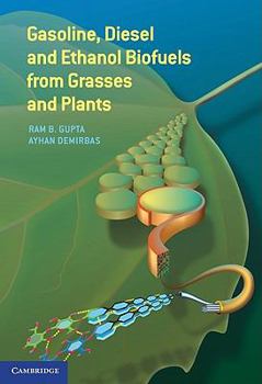 Hardcover Gasoline, Diesel, and Ethanol Biofuels from Grasses and Plants Book