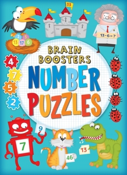 Paperback Brain Boosters: Number Puzzles Book