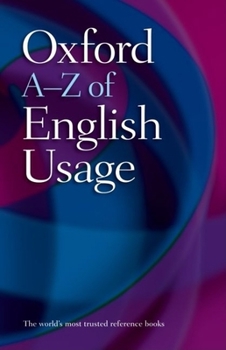 Paperback Oxford A-Z of English Usage Book