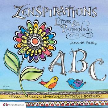 Paperback Zenspirations: Letters & Patterning Book