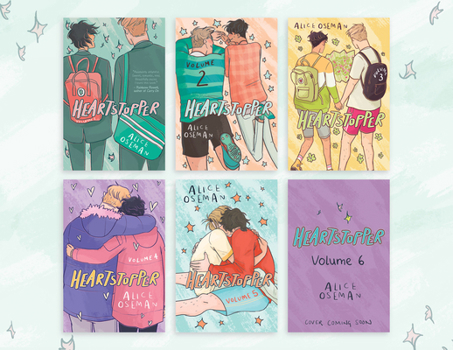 Hardcover Heartstopper #1-6 Box Set Book