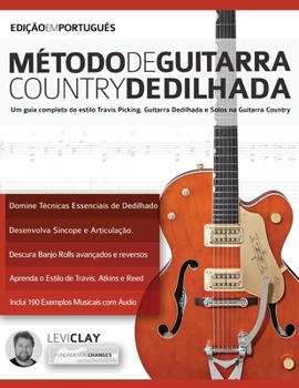 Paperback Me&#769;todo de Guitarra Country Dedilhada [Portuguese] Book