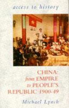 Paperback China: From Empire to People's Republic, 1900-49 Book