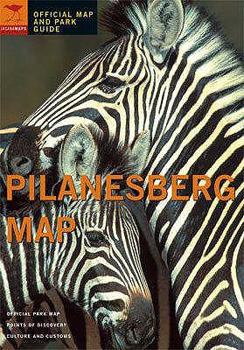 Paperback Pilanesberg: Official Map and Park Guide Book